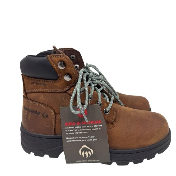 Wolverine Shoes - Wolverine Women's Carlsbad Waterproof Leather Boots New In Box Size 8.5 WIDE